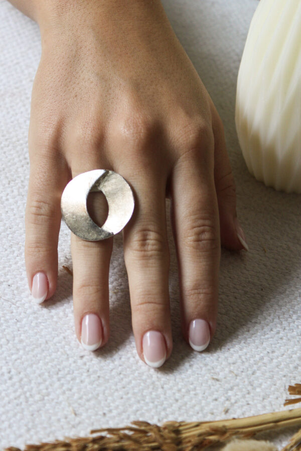 A 073 ANILLO DOS LUNAS