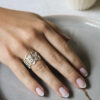 ANILLO CIRCULOS ENTRELAZADOS