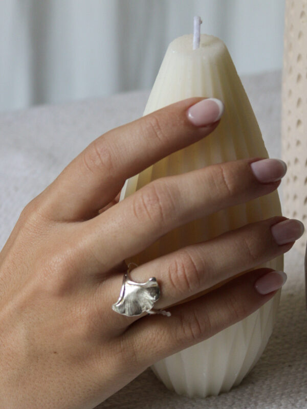 ANILLO GINKGO BILOBA CHICO