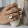 ANILLO GINKGO BILOBA GRANDE