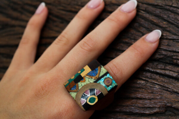 ANILLO SAUCO GR 5 ANILLOS GRANDES