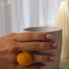 ANILLO TAGUA AMARILLO