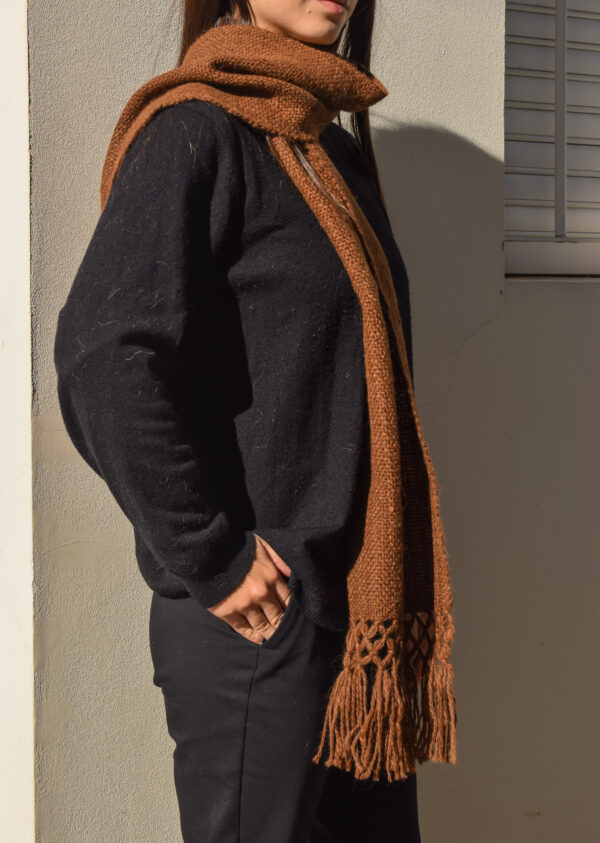 IMG_1901 BUFANDA MARRON