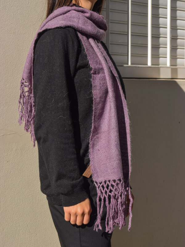 BUFANDA VIOLETA