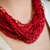 COLLAR CORTO ROJO