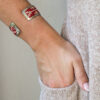 BRAZALETE ANGOSTO ROJO
