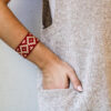 BRAZALETE HEBILLA ROJO