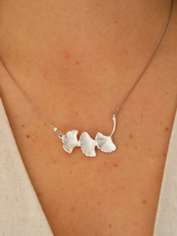 COLLAR GINKGO BILOBA TRIPLE