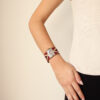 BRAZALETE HEBILLA MORADO