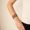 BRAZALETE HEBILLA MORADO
