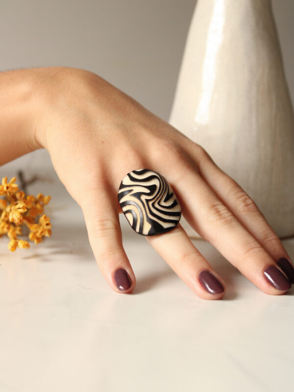 ANILLO TAGUA CEBRA