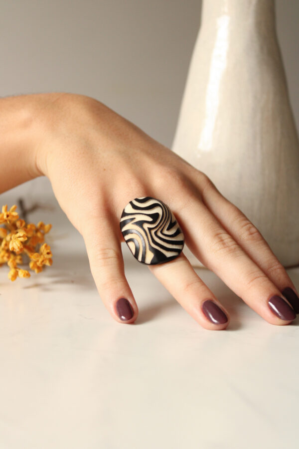 ANILLO TAGUA CEBRA