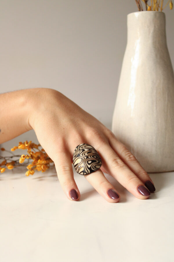 ANILLO TAGUA CEBRA