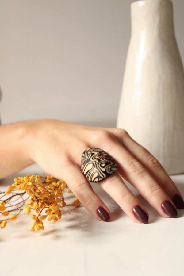 ANILLO TAGUA CEBRA