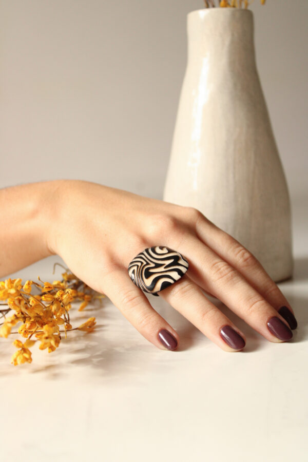ANILLO TAGUA CEBRA