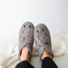 PANTUFLAS FLORES
