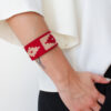 BRAZALETE HEBILLA ROJO (02)
