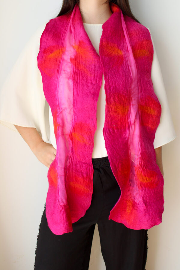 Chalina rosa 1 CHALINA MUSELINA LISA