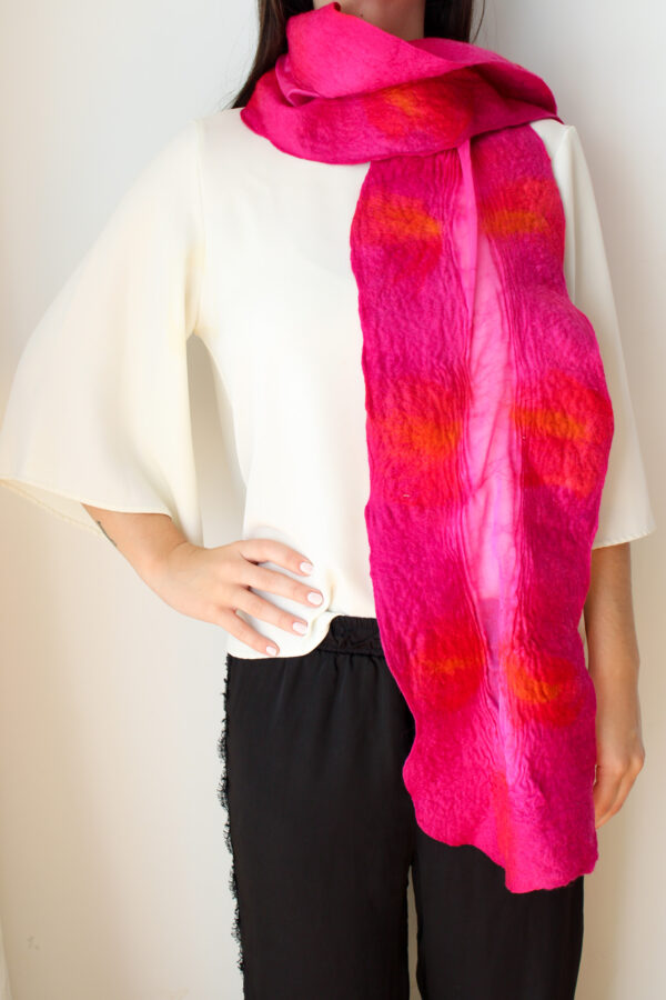 Chalina rosa 2 CHALINA MUSELINA LISA