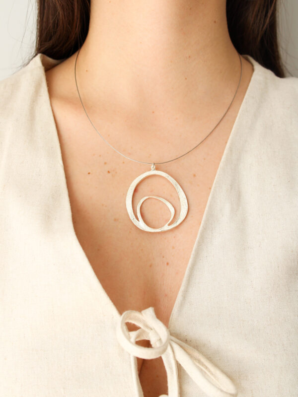 COLGANTE ARGOLLA DOBLE