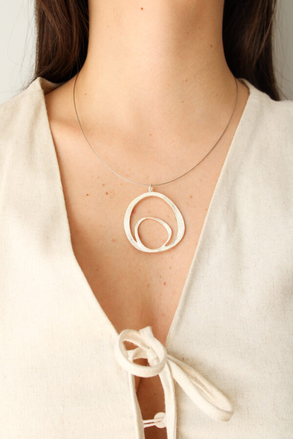 COLGANTE ARGOLLA DOBLE