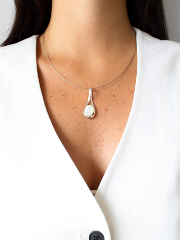 COLGANTE PLATA NACAR