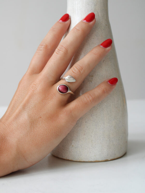 ANILLO PLATA OJO DE TIGRE