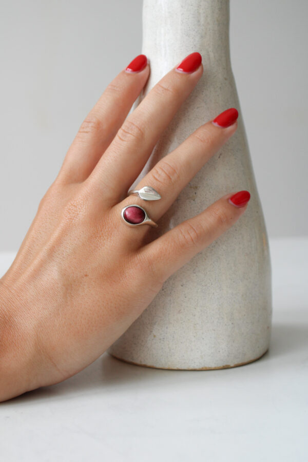 ANILLO PLATA OJO DE TIGRE