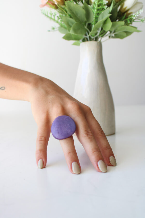 ANILLO TAGUA VIOLETA