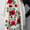Chal picote CHAL BORDADO ROJO