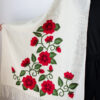 Chal picote 4 CHAL BORDADO ROJO