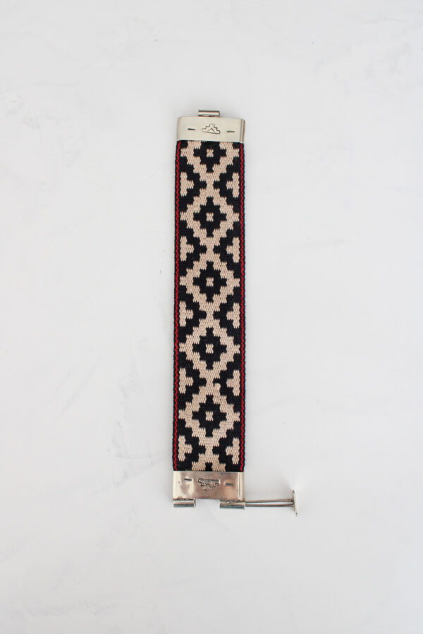 BRAZALETE HEBILLA NEGRO (01)