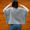 IMG_9133 PONCHO CHALECO CELESTE