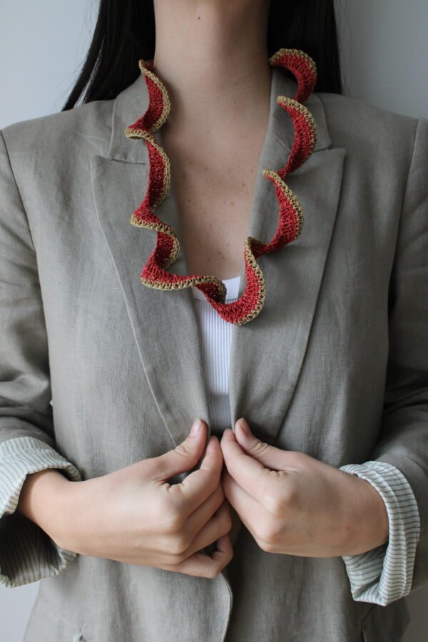 COLLAR CHAGUAR ROJO