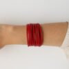 IMG_0266 BRAZALETE HEBILLA CUERO ROJO